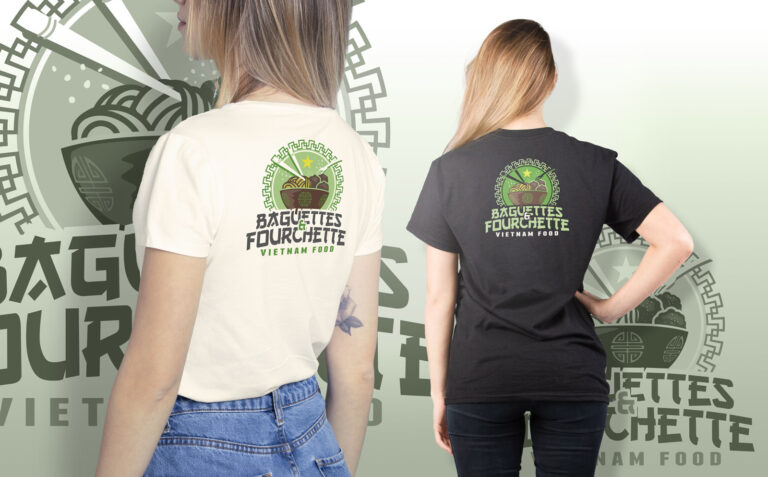 T-shirt personnalisé pour équipe de food truck
