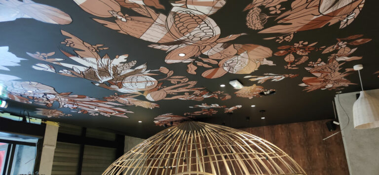 Décoration de restaurant · Ganache · Bordeaux