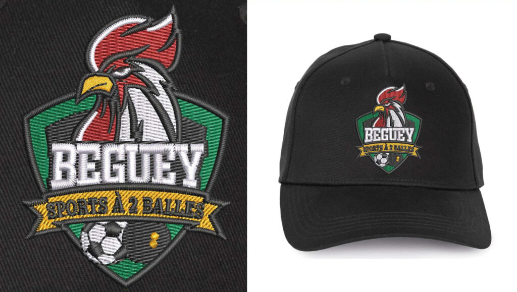 Casquettes brodées personnalisées AllGraphik
