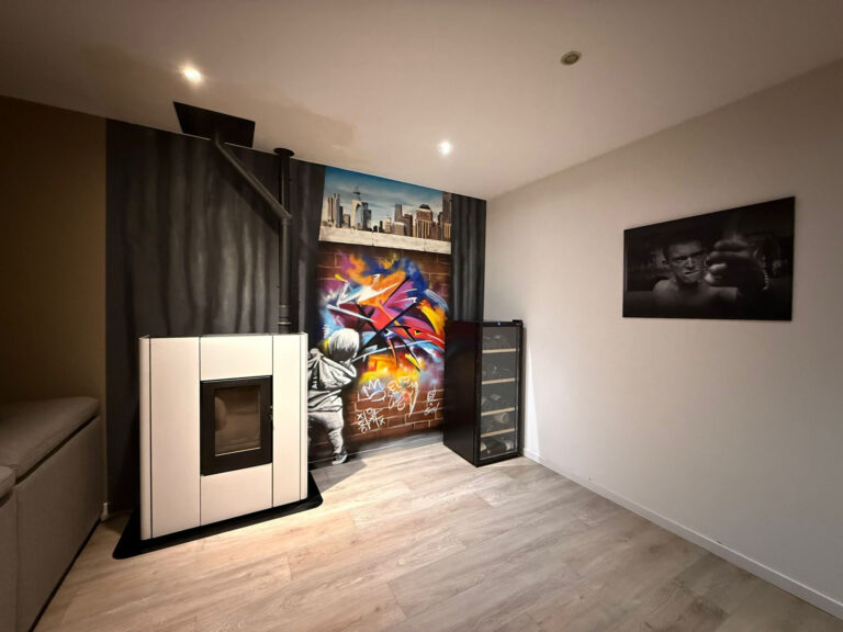 Décor peint intérieur · style New York