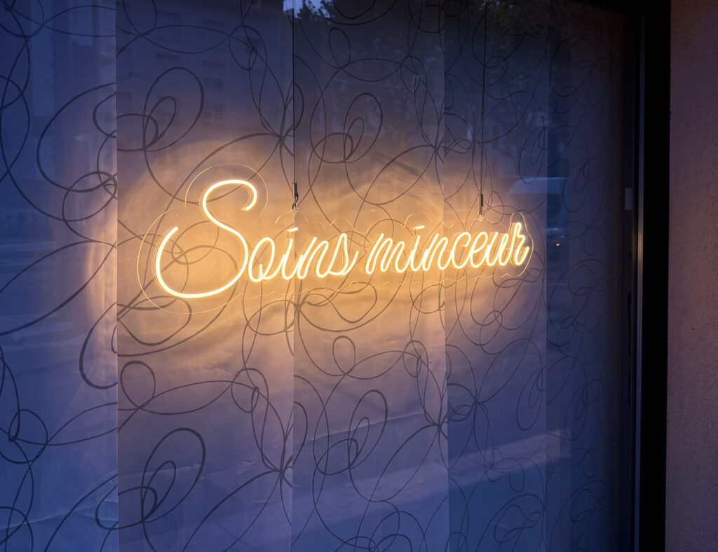 Enseigne lumineuse Leds