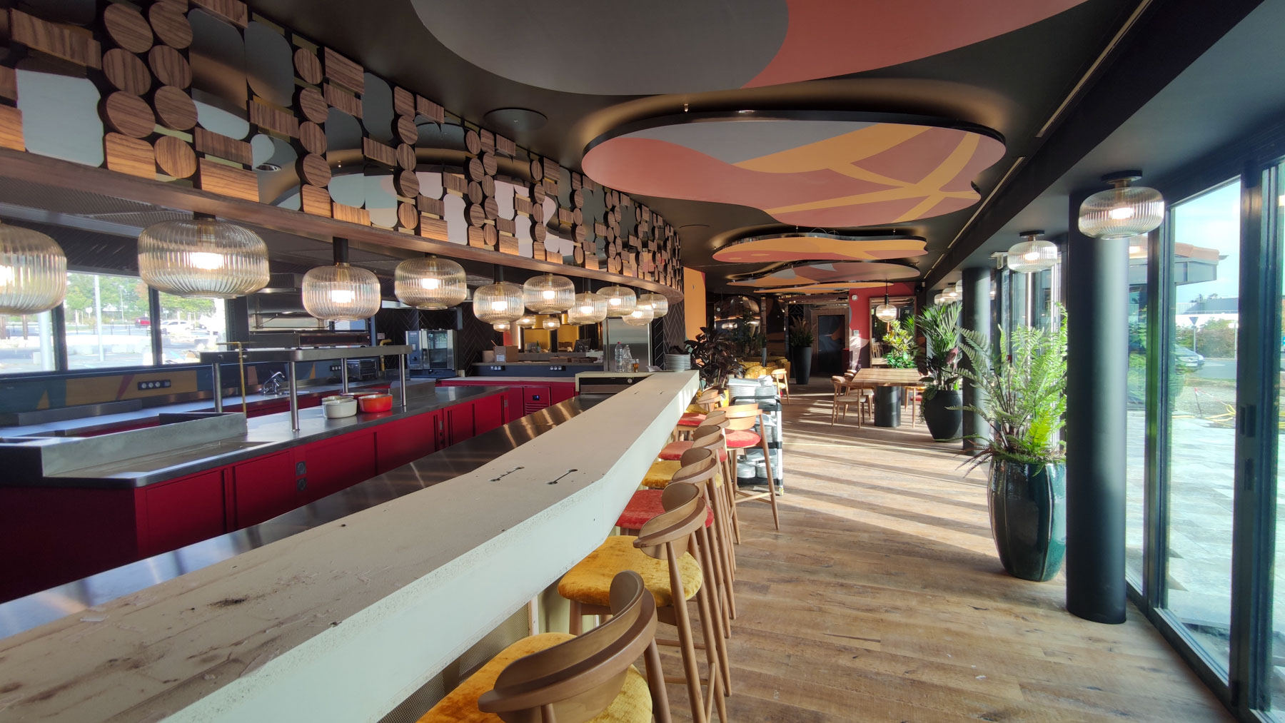 Décor mural imprimé · restaurant · bar