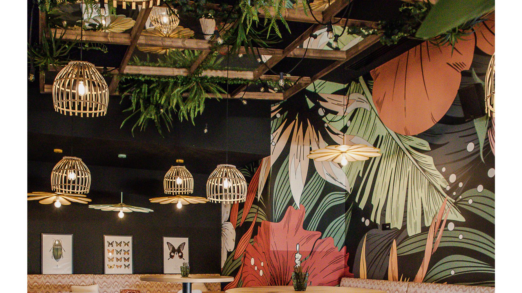 Décor mural imprimé · restaurant · mur panoramique