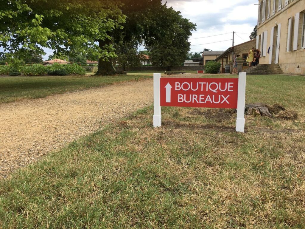 Signalétique · Maison des Vins de Graves · Podensac