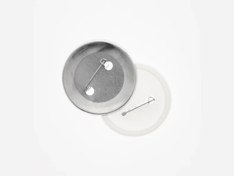 Badge rond à épingle