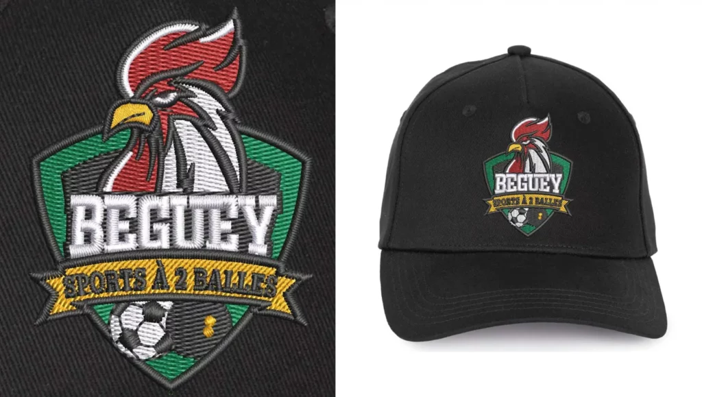 Casquette brodée · Sports à 2 Balles · Béguey