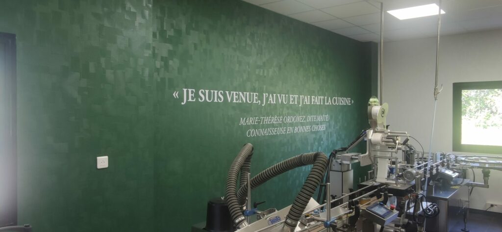 Citations murales en lettrage · Domaine Terra · Bazas