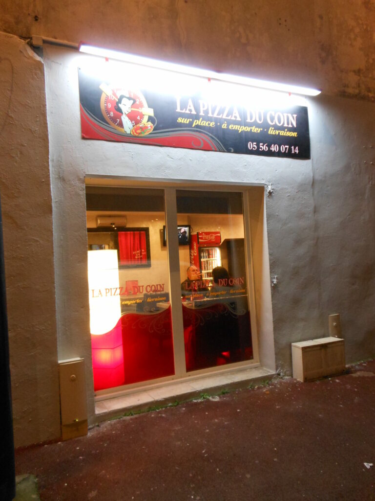 Enseigne lumineuse pizzeria – Floirac