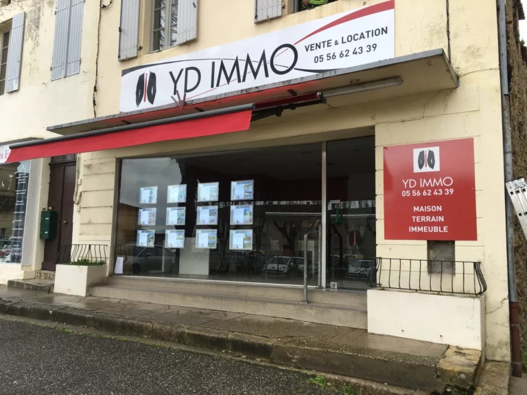 Enseignes multi-agences · YD Immo · Cadillac, Portets & Langoiran