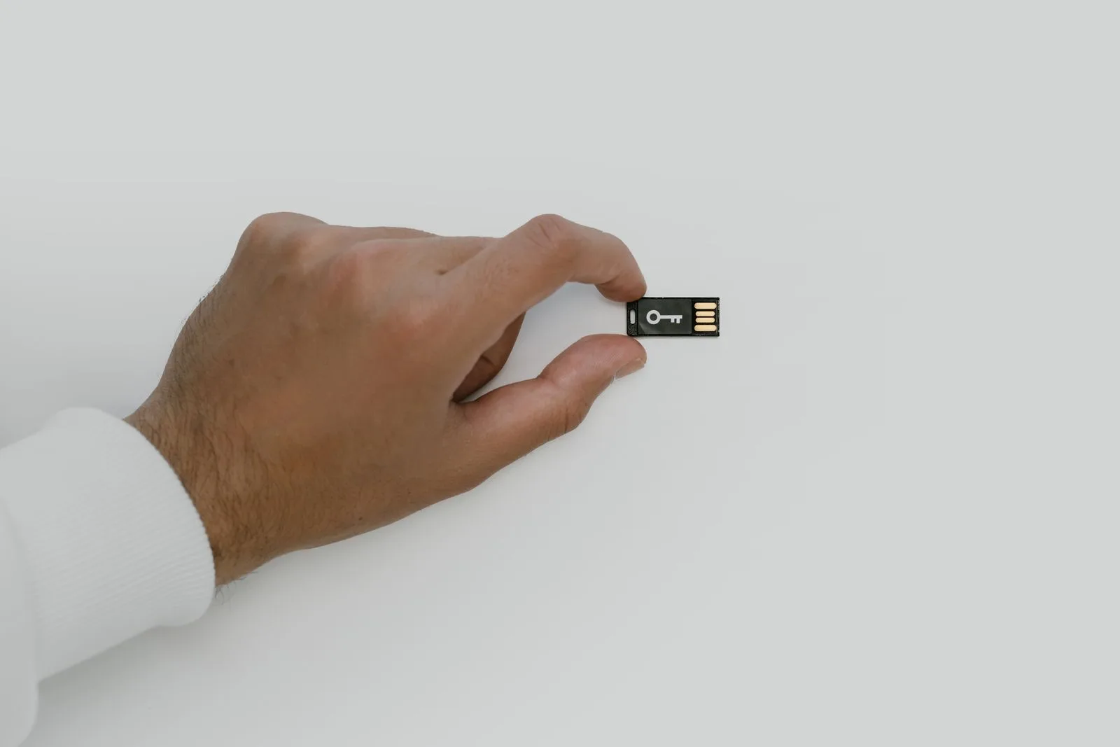 Illustration : clé USB publicitaire