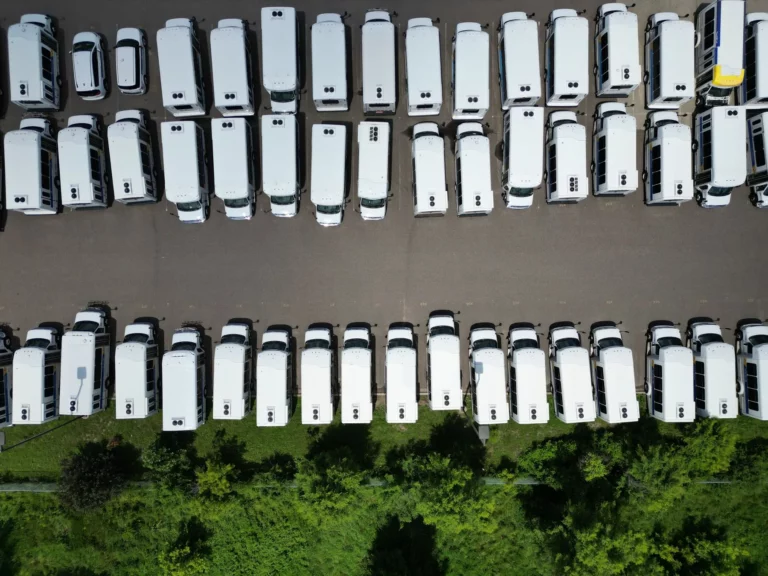 Parking d’une flotte d’utilitaires