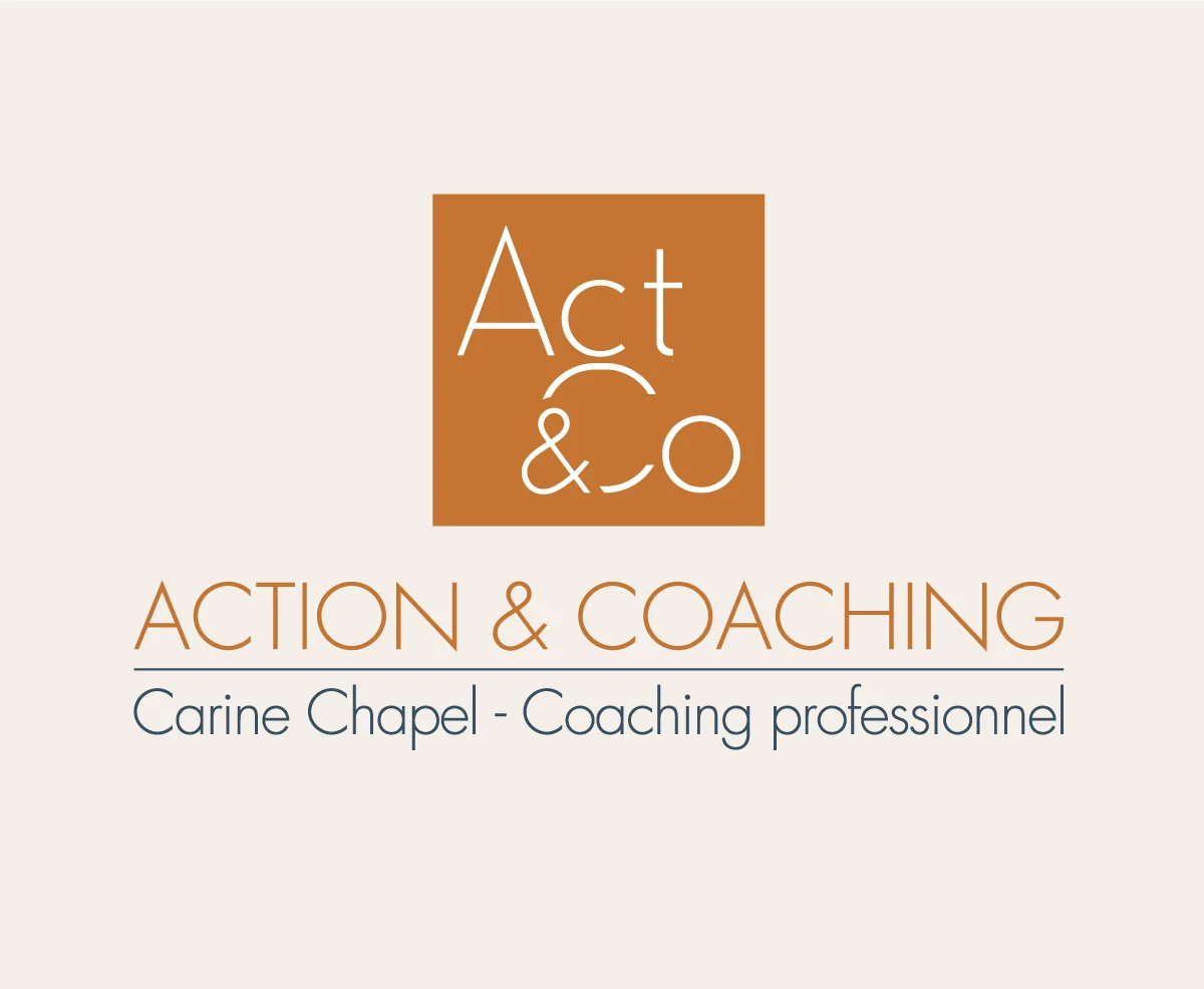 Logo Act & Co, coaching professionnel, création Allgraphik à Bordeaux