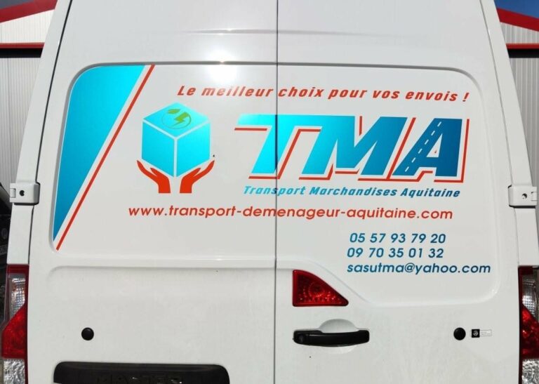 Marquage utilitaire finition métallisée