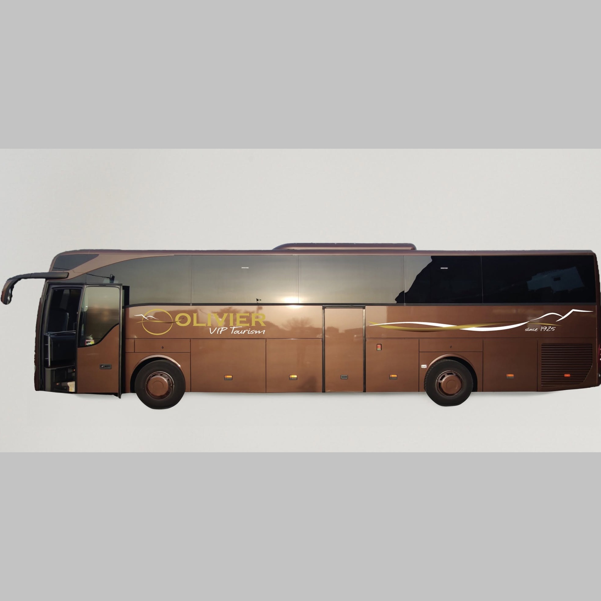Marquage véhicule transport voyageurs Gironde flanc