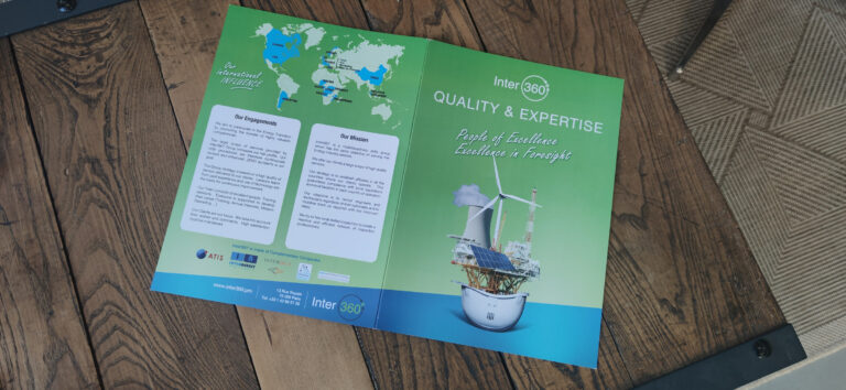 Brochure corporate énergie Paris